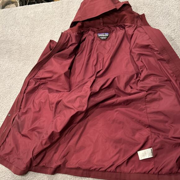 Patagonia Jacket Womens X Small Maroon 3-in-1 Parka Duck Down H2NO Coat Lady* - Picture 6 of 10